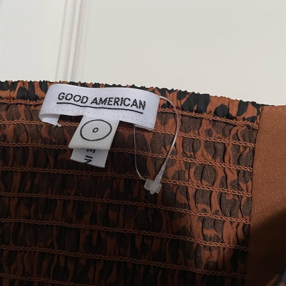 NWT Good American Leopard print dress - Picture 5 of 5